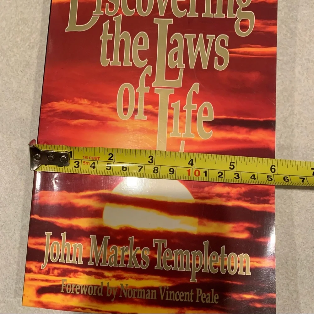 Discovering The Laws Of Life Paperback Book John Marks Templeton Religion